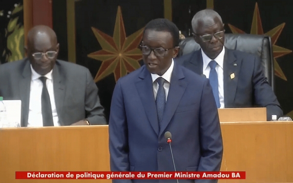 DPG : Le discours intégral du PM Amadou Ba