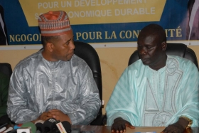 Locales 2022: Bougane Gueye Dany "ferre" le Maire de la Commune de Ngogom...