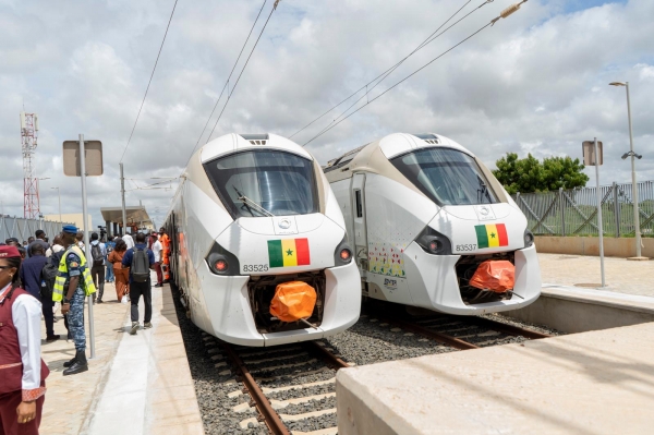 Le TER arrive à l